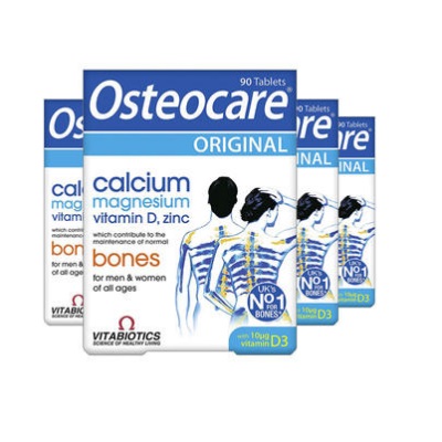 【55海淘节】包邮*！Vitabiotics Osteocare 钙片 4*90片 233元