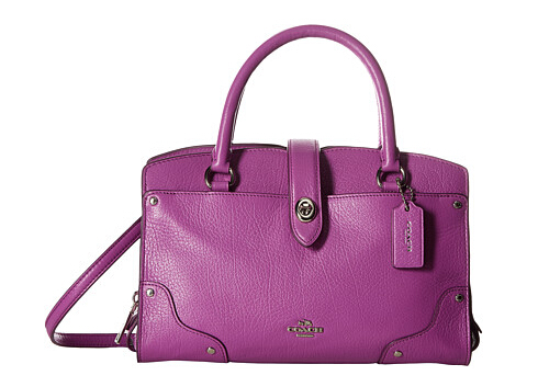 【历史新低价！】COACH Grain Leather Mercer 24 女士手提斜跨包 $149.99（约1086元）
