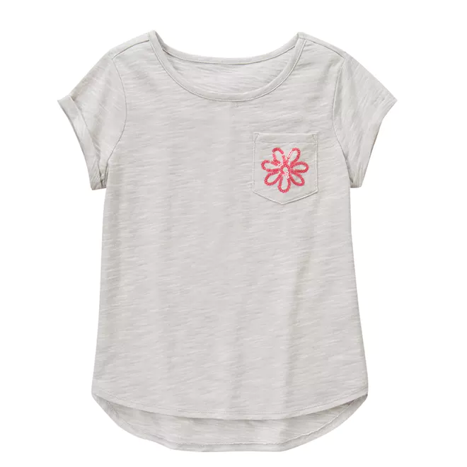 【55海淘节】Gymboree 金宝贝 小雏菊印花棉质短袖T恤 .39（约39元）