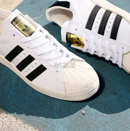 【历史新低价！】adidas 阿迪达斯 Originals SUPERSTAR 80S 男士休闲运动鞋 £44（约384元）