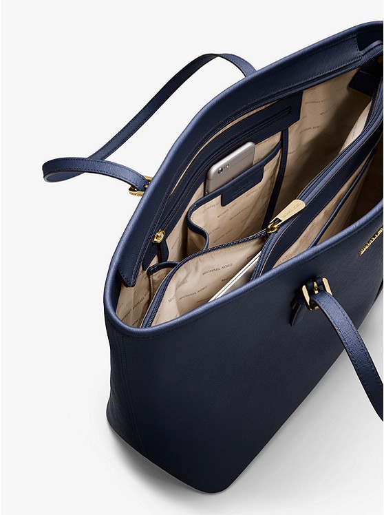 【4.5折！】Michael Kors 迈克高仕 Jet Set Tr*el 大号十字纹托特包 多色选 $134（约971元）