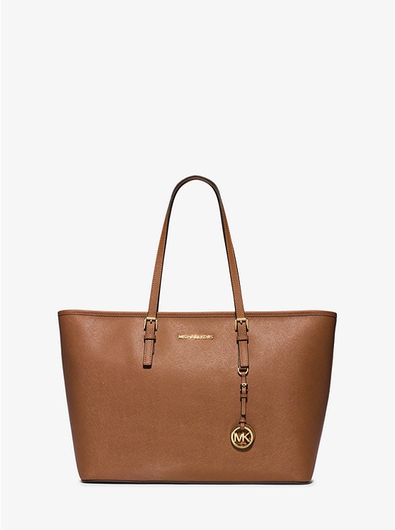 【4.5折！】Michael Kors 迈克高仕 Jet Set Tr*el 大号十字纹托特包 多色选 $134（约971元）