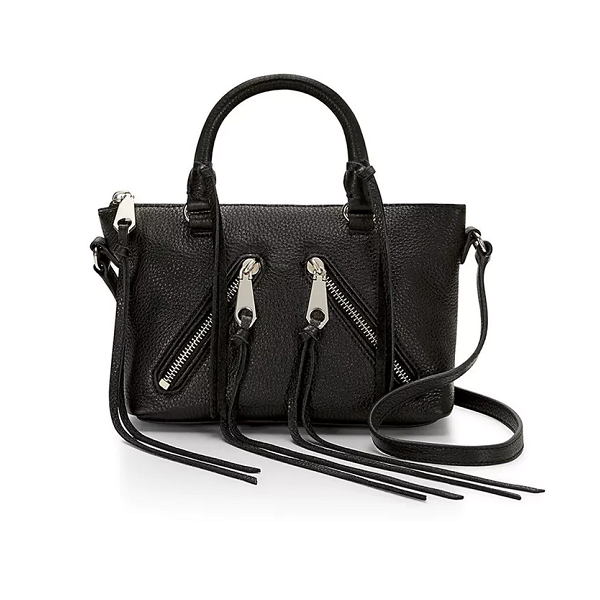 Kenzo平价替代款！Rebecca Minkoff：小号“MOTO”机车包 $98（约710元）