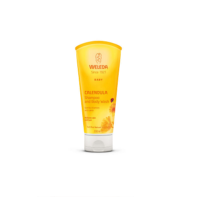 6.7折！Weleda 维蕾德 金盏花婴儿洗发沐浴2合1乳液 200ml £5.03（约44元）