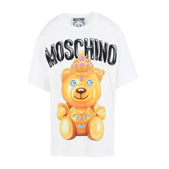 6折+免邮！Moschino 小熊图案短袖T恤 $135（约978元）