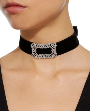 限时高返！Moda Operandi独家款--Fallon 黑/红色丝绒 Choker 套组 6（约1130元）