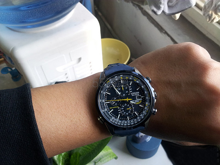 Citizen西铁城 Blue Angels 蓝天使系列 光动能男款手表 AT8020-03L $284.5（约2061元）