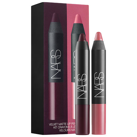 价值$29！NARS 丝绒哑光唇膏笔 套装 三色可选 $20（约145元）