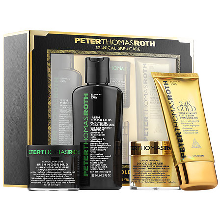 Peter Thomas Roth  彼得罗夫 黑金面膜洁面套装 （约355元）