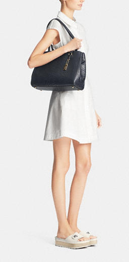 COACH Stamped Snakeskin Stanton Carryall 蛇皮纹理手袋 $219.99（约1593元）