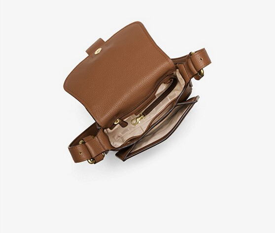 【5折！】Michael Kors 中号 Maxine 皮制马鞍包 $164（约1188元）