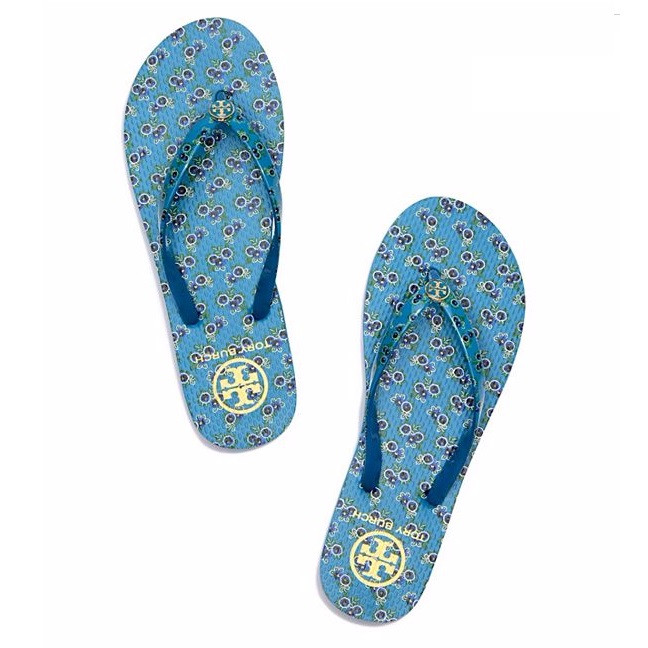 Tory Burch 汤丽柏琦 夏日印花夹脚拖 （约282元）