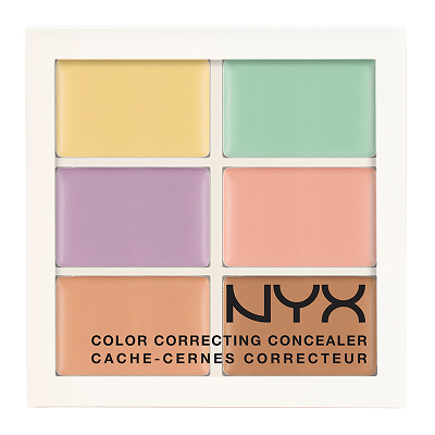 满£100立享8折！NYX 6色修容遮瑕盘 £8.4（约73元）