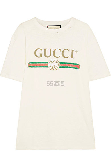 【古力娜扎同款】Gucci 经典Slogan T 补货上新 £320（约2792元）