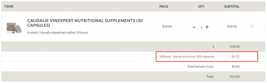 【55专享】SkinStore：Caudalie 欧缇丽 大葡萄喷雾等护肤 7.6折！