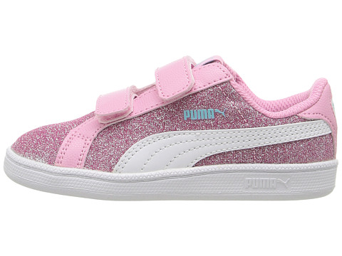 Puma Kids Smash Glitz Glamm V INF 粉色女童款运动鞋 $32.99（约239元）