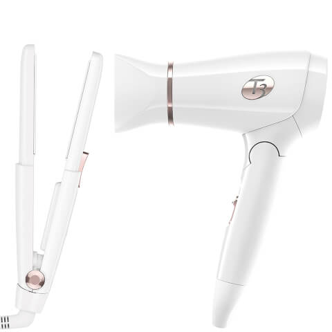 6.3折！T3 便携羽量吹风机+直板夹套装 送筒梳 $151.2（约1095元）