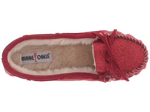 捡白菜！Minnetonka Glitter Cally Slipper 女款亮闪闪便鞋 $14.99（约109元）