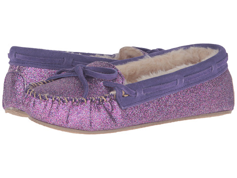 捡白菜！Minnetonka Glitter Cally Slipper 女款亮闪闪便鞋 $14.99（约109元）