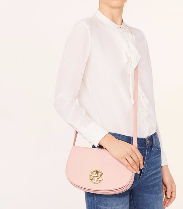 【新补货！】Tory Burch 汤丽柏琦 鹅卵石*手斜挎包 $229（约1659元）