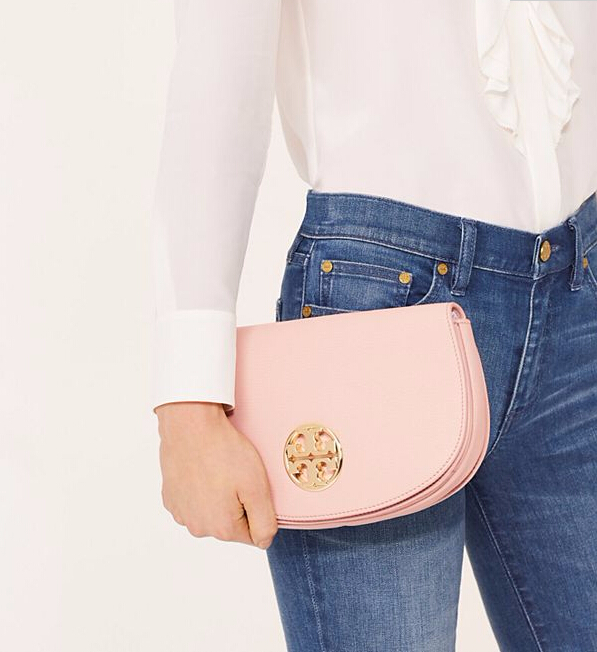 【新补货！】Tory Burch 汤丽柏琦 鹅卵石*手斜挎包 $229（约1659元）
