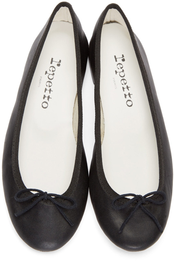 Repetto  Black Cendrillon Ballerina Flats 黑色芭蕾舞平底鞋 $251（约1818元）