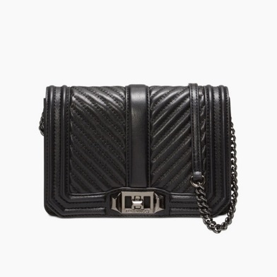 【上新！】Rebecca Minkoff 瑞贝卡  LOVE 小号菱格纹链条包 $195（约1412元）