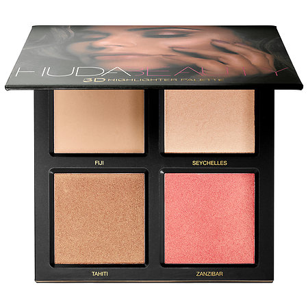 新品！Huda Beauty 3D 立体高光盘 $45（约326元）