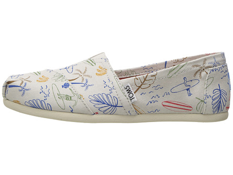 TOMS Seasonal Classics 女款印花帆布鞋 $32.99（约239元）