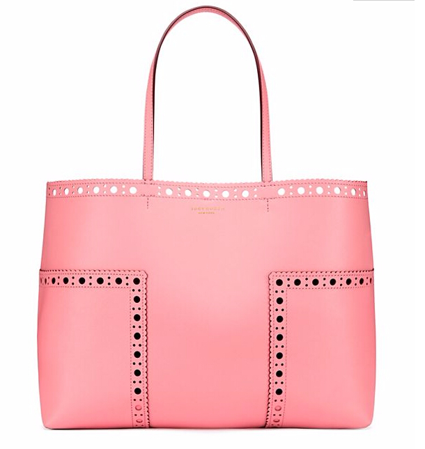 Tory Burch 汤丽柏琦 BLOCK-T 托特包 4色选 $329（约2383元）