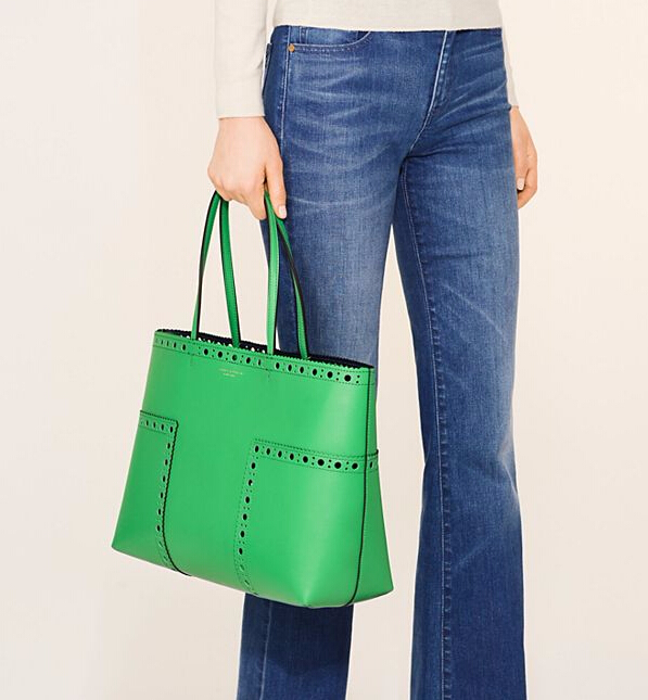 Tory Burch 汤丽柏琦 BLOCK-T 托特包 4色选 $329（约2383元）