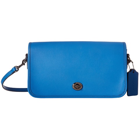 COACH Glovetan Turnlock Crossbody 蓝色*斜挎包 2.99（约818元）