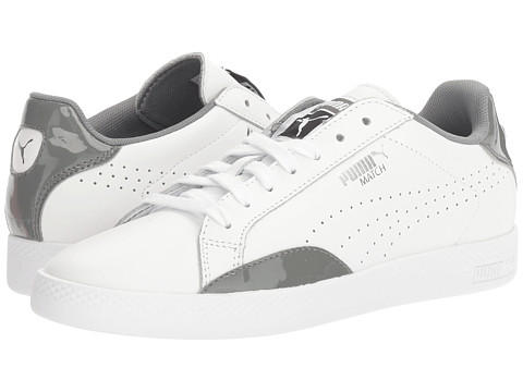 白菜！PUMA Match Basic 女款小白鞋 三色可选 $26（约188元）