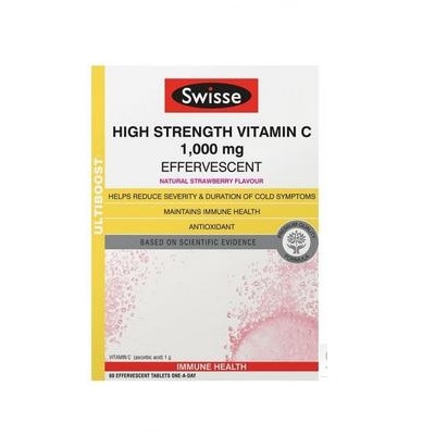 Swisse *维生素C泡腾片 60片 AU.99 AU.99（约136元）