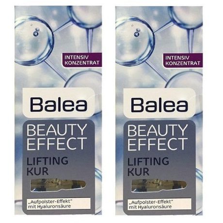 【55专享】免邮！Balea Beauty Effect 芭乐雅玻尿酸系列浓缩精华 7支*2 16.95欧（约131元）