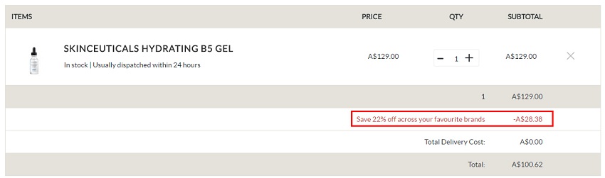 超高返利9%！Skincarestore Australia：SkinCeuticals 杜克 美妆护肤 7.8折！