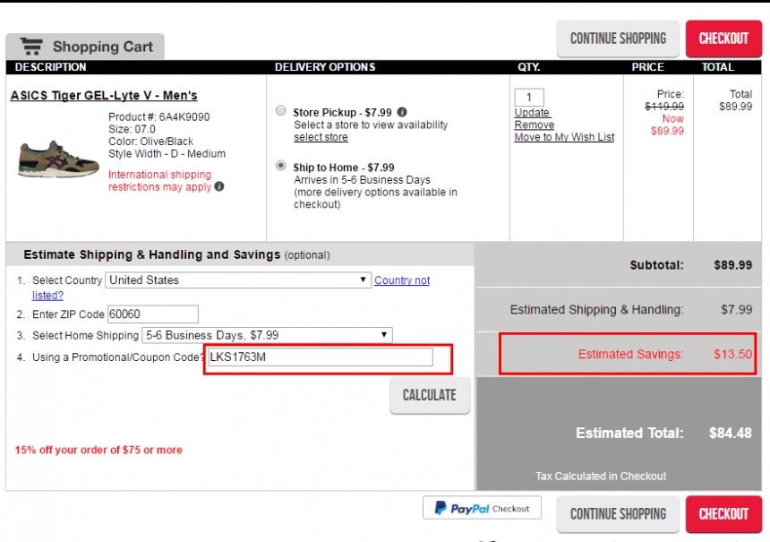 Foot Locker：精选 Asics 旗下品牌 Asics Tiger 时尚复古运动鞋 额外8.5折