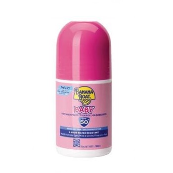 好价！Banana Boat 香蕉船儿童滚珠*霜 SPF50+ 75ml AU.99（约49元）