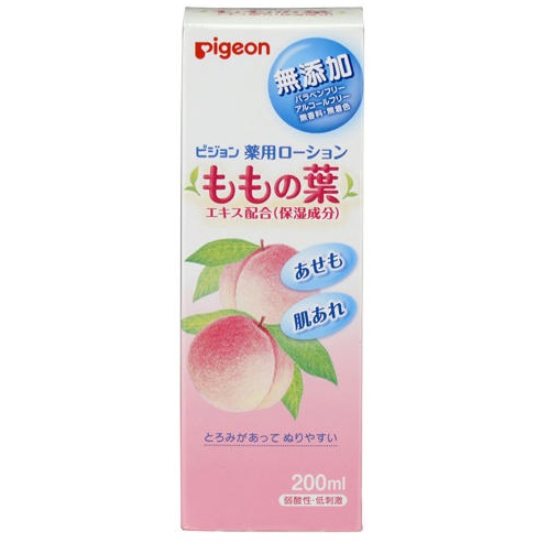 补货！Pigeon 贝亲 桃子水 桃叶精华防痱子水200ml 820日元（约52元）