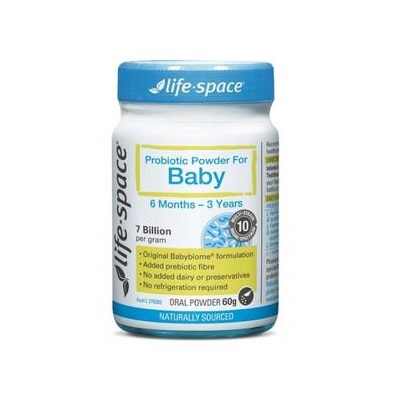 免邮立减！Life Space Baby 婴儿益生菌粉 60g AU.99（约130元）