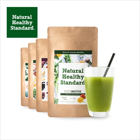 新版本：Natural Healthy Standard 矿物质 果蔬酵素粉 4种口味可选 2138日元（约132元）