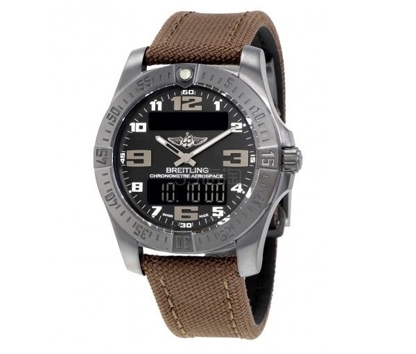 Breitling百年灵 Aerospace Evo航天进化系列 瑞士石英男表V7936310-BD60-108W-M20DSA.1  75（约17415元）