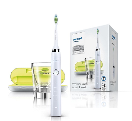 【西亚直邮】Philips Sonicare 飞利浦 白钻声波震动电动牙刷 128.99欧（约995元）