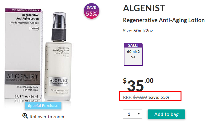 Algenist 奥杰尼 新生精华乳液 60ml （约242元）