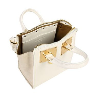 Sophie Hulme 超小号方形斜肩包 白色 $280（约2028元）