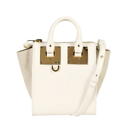 Sophie Hulme 超小号方形斜肩包 白色 $280（约2028元）