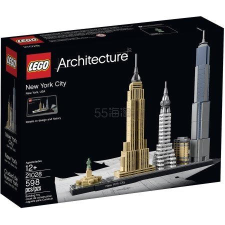 LEGO 乐高 Architecture 建筑系列 New York City 纽约城 .99（约333元）
