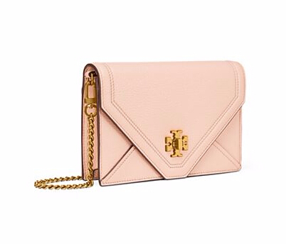 【一包两用！】Tory Burch Kira 淡粉色迷你链条包 3色选 $189（约1369元）