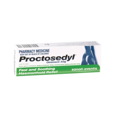 免邮立减！Proctosedyl 痔*膏 30g AU.99（约82元）