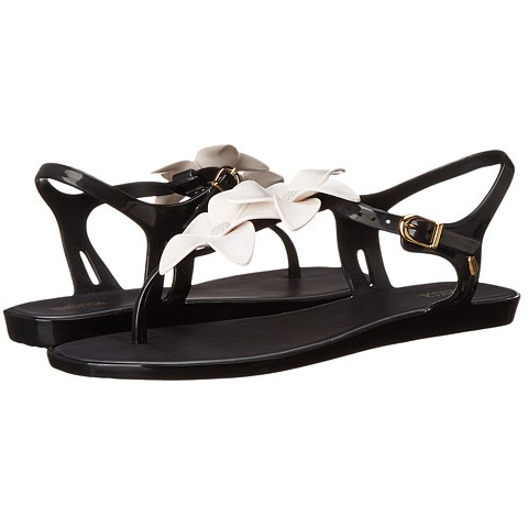Melissa Shoes Solar Garden II AD 女款黑色果冻凉鞋 .99（约290元）